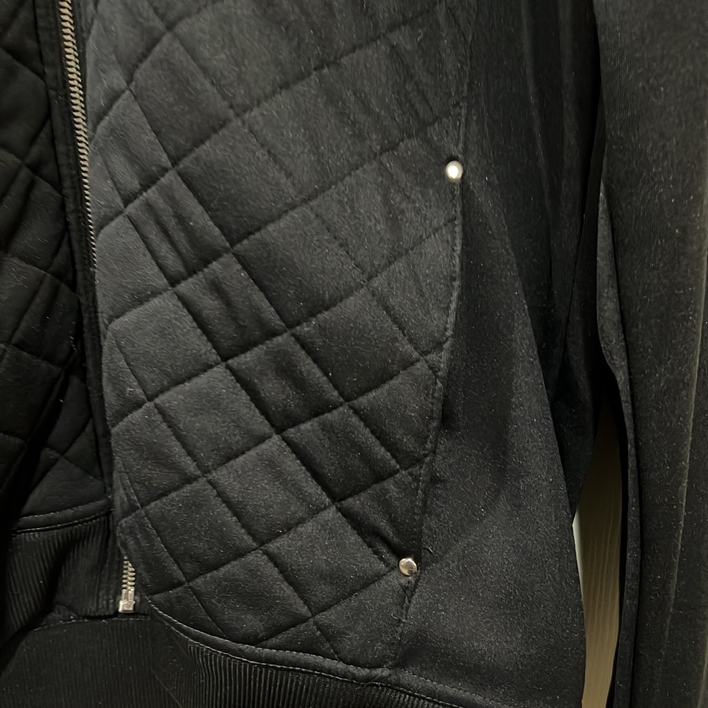 Inc Brand Quilted Jacket Solid Back Like New Xl - image 4